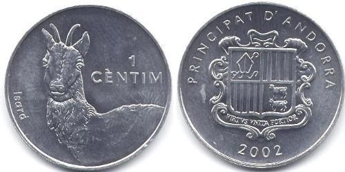 1 Сантім Andorra (1278 - )  