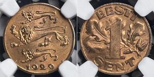 1 Сент Estonia (Republic) (1918 - )  