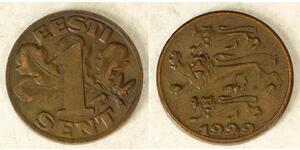 1 Сент Estonia (Republic) (1918 - )  