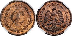 1 Сентаво Мексиканські Сполучені Штати (1867 - ) Бронза 