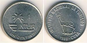 1 Сентаво Cuba (1898 - ) Никель/Медь 