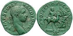 1 Сестерцій Римська імперія (27BC-395) Бронза Александр Север (208-235)