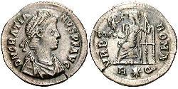 1 Силиква Римская империя (27BC-395) Серебро Грациан  (359-383)
