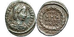 1 Силіква Римська імперія (27BC-395) Срібло Констанцій II (317 - 361)
