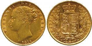 1 Соверен Австралія (1788 - 1939) Золото Вікторія (1819 - 1901)