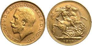 1 Соверен Австралія (1788 - 1939) Золото Георг V (1865-1936)