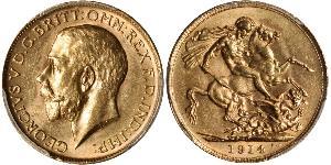 1 Соверен Австралія (1788 - 1939) Золото Георг V (1865-1936)