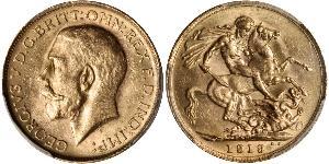 1 Соверен Австралія (1788 - 1939) Золото Георг V (1865-1936)