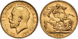 1 Соверен Австралія (1788 - 1939) Золото Георг V (1865-1936)