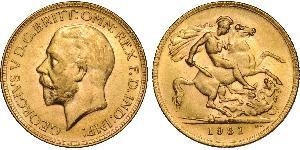 1 Соверен Австралія (1788 - 1939) Золото Георг V (1865-1936)