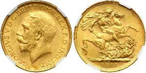 1 Соверен Австралія (1788 - 1939) Золото Георг V (1865-1936)