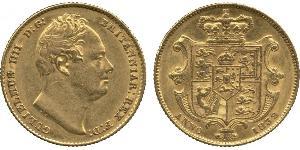 1 Соверен Сполучене королівство Великобританії та Ірландії (1801-1922) Золото Вільгельм IV (1765-1837)