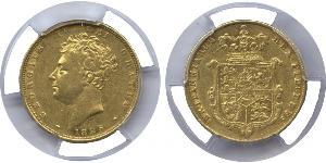 1 Соверен Сполучене королівство Великобританії та Ірландії (1801-1922) Золото Георг IV (1762-1830)