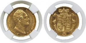 1 Соверен Сполучене королівство Великобританії та Ірландії (1801-1922) Золото Вільгельм IV (1765-1837)