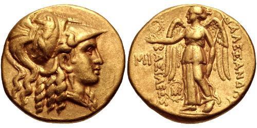 1 Статер Держава Селевкідів (312BC-63 BC) Золото Селевк I Нікатор (358BC-281BC)