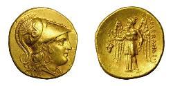 1 Статер Македонское  царство (800BC-146BC) Золото Александр Македонский (356BC-323BC)