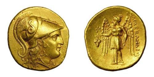 1 Статер Македонське царство (800BC-146BC) Золото Александр Македонський (356BC-323BC)