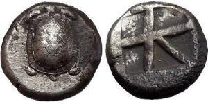 1 Статер Стародавня Греція (1100BC-330) Срібло 
