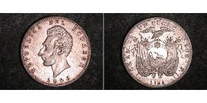 1 Сукре Еквадор Срібло Антоніо Хосе де Сукре (1795 - 1830)