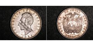 1 Сукре Еквадор (1830 - ) Срібло Антоніо Хосе де Сукре (1795 - 1830)