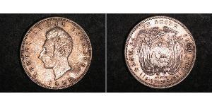 1 Сукре Еквадор (1830 - ) Срібло Антоніо Хосе де Сукре (1795 - 1830)