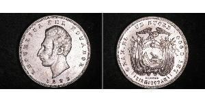 1 Сукре Еквадор (1830 - ) Срібло Антоніо Хосе де Сукре (1795 - 1830)