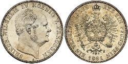 1 Thaler Königreich Preußen (1701-1918) Silber Friedrich Wilhelm IV. (1795 - 1861)