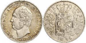 1 Талер Grand Duchy of Oldenburg (1814 - 1918) Серебро Август I (великий герцог Ольденбургский)