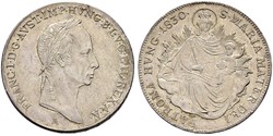 1 Талер Австрийская империя (1804-1867) Серебро Francis II, Holy Roman Emperor (1768 - 1835)