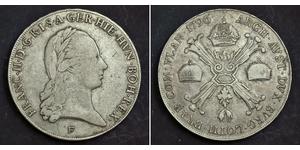 1 Талер Австрийская империя (1804-1867) Серебро Francis II, Holy Roman Emperor (1768 - 1835)