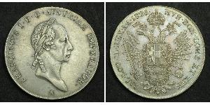 1 Талер Австрийская империя (1804-1867) Серебро Francis II, Holy Roman Emperor (1768 - 1835)