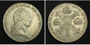 1 Талер Австрийская империя (1804-1867) Серебро Francis II, Holy Roman Emperor (1768 - 1835)