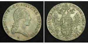 1 Талер Австрийская империя (1804-1867) Серебро Francis II, Holy Roman Emperor (1768 - 1835)