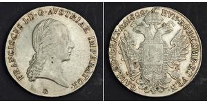 1 Талер Австрийская империя (1804-1867) Серебро Francis II, Holy Roman Emperor (1768 - 1835)