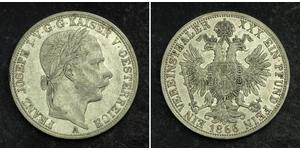 1 Талер Австрийская империя (1804-1867) Серебро Франц Иосиф I (1830 - 1916)