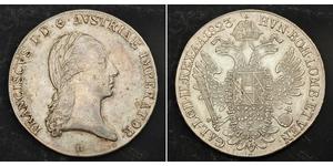 1 Талер Австрийская империя (1804-1867) Серебро Francis II, Holy Roman Emperor (1768 - 1835)