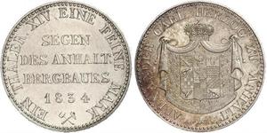 1 Талер Ангальт-Бернбург (1603 - 1863) Серебро null