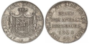 1 Талер Ангальт-Бернбург (1603 - 1863) Серебро null