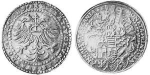 1 Талер Анхальт (1212 - 1806) Серебро 