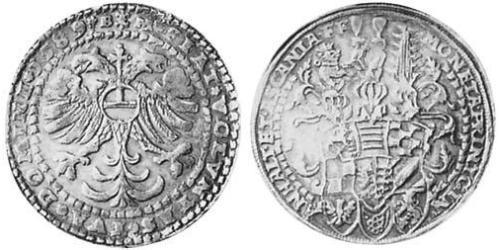 1 Талер Анхальт (1212 - 1806) Серебро 