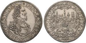 1 Талер Аугсбург (1276 - 1803) Серебро Ferdinand III, Holy Roman Emperor (1608-1657)