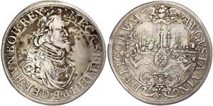1 Талер Аугсбург (1276 - 1803) Серебро Ferdinand III, Holy Roman Emperor (1608-1657)