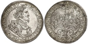 1 Талер Аугсбург (1276 - 1803) Серебро Ferdinand III, Holy Roman Emperor (1608-1657)