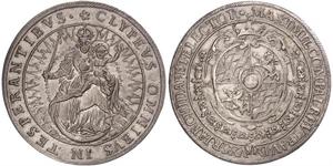 1 Талер Бавария (курфюршество) (1623 - 1806) Серебро 