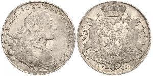 1 Талер Бавария (курфюршество) (1623 - 1806) Серебро Максимилиан III (курфюрст Баварии)(1727 – 1777)
