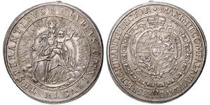 1 Талер Бавария (курфюршество) (1623 - 1806) Серебро 