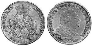 1 Талер Бавария (курфюршество) (1623 - 1806) Серебро 