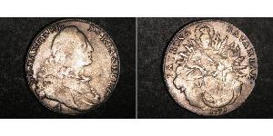 1 Талер Бавария (курфюршество) (1623 - 1806) Серебро Максимилиан III (курфюрст Баварии)(1727 – 1777)