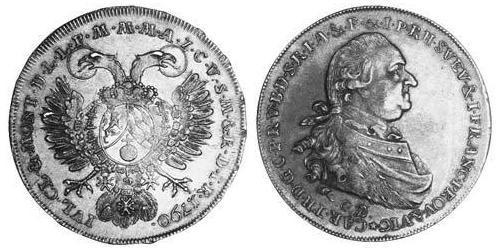 1 Талер Бавария (курфюршество) (1623 - 1806) Серебро 