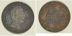1 Талер Великое герцогство Баден (1806-1918) Серебро Леопольд (великий герцог Баденский)(1790 – 1852)